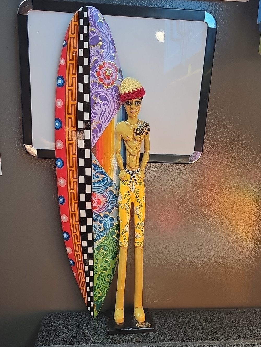 ●●TOM'S DRAG "SURFER KEN" WITH SURFBOARD VINTAGE●●
